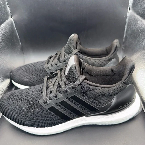 Size 7.5 - Adidas Wmns Ultraboost 1.0 Double Black,  HQ4205, Clean, No Box, - Picture 2 of 10